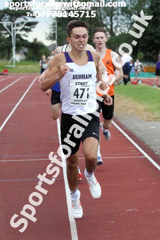 Graded 800 metres, North East Grand Prix, Monkton, Jarrow. Photo: David T. Hewitson/Sports for All Pics